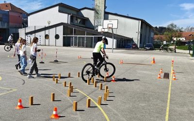 Šolsko tekmovanje AMZS mladih kolesarjev do 6. razreda