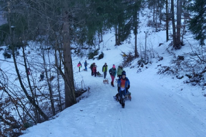 Izlet gorniškega krožka - HRAŠNE nad GOZD MARTULJKOM – 15. 1. 2022