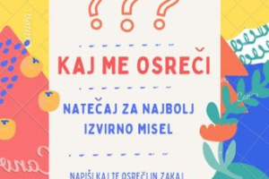 KAJ ME OSREČI?