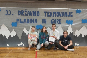 MLADINA IN GORE – državno tekmovanje, 21. 1. 2023