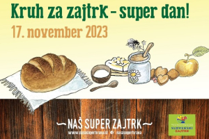 TRADICIONALNI SLOVENSKI ZAJTRK IN DAN SLOVENSKE HRANE, 17. NOVEMBER 2023